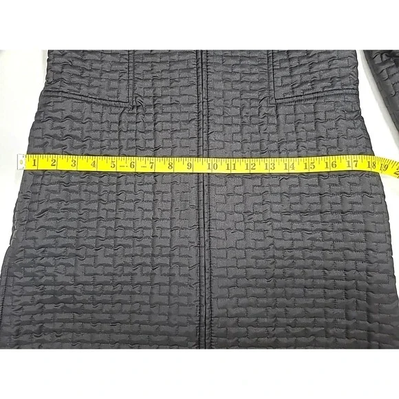 Elliott Lauren Knee‎ Length Quilted Jacket Sm Office Casual Capsule Missing Hood - Picture 8 of 9